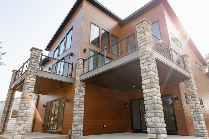 Portfolio Image - Two-story custom home on a lake lot in Thornville, Ohio