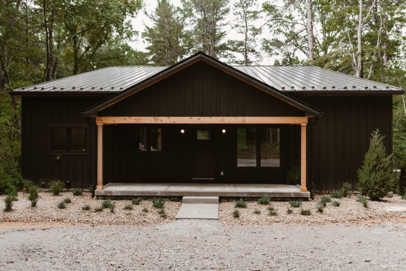 Portfolio Image - Custom home set among mature trees near Hocking State Forest
